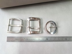 LOT de 3 boucles de ceinture - B - 20mm / 30mm