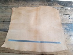 Collet de cuir de vache tannage végétal finition naturelle – A -