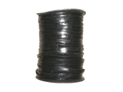 Lanière de cuir - 3mm - Noir - Cuirenstock
