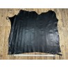 Croûte de cuir de vache tannage végétal cirée – NOIR - Cuir en Stock