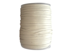 Lanière de cuir - 5mm - Blanc - Cuirenstock