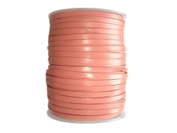 Lanière de cuir - 5mm - Rose - Cuirenstock