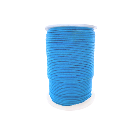 Fil coton ciré - Turquoise - Cuirenstock