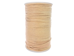 Fil coton ciré - Naturel - Cuirenstock