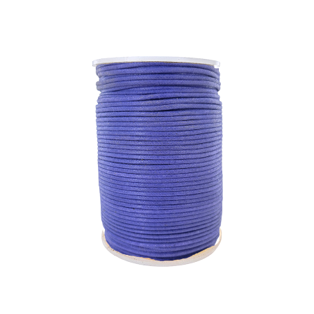 Fil coton ciré - Violet - Cuirenstock
