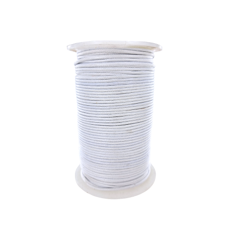 Fil coton ciré - Blanc