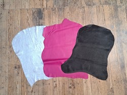 Lot de 3 peaux de cuir stretch - Cuir en Stock