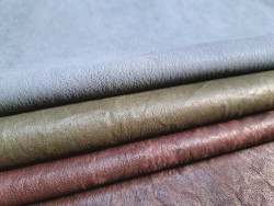 Lot de 3 peaux de cuir stretch - Cuir en Stock