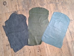 Lot de 3 peaux de cuir stretch - vêtement - Cuir en Stock