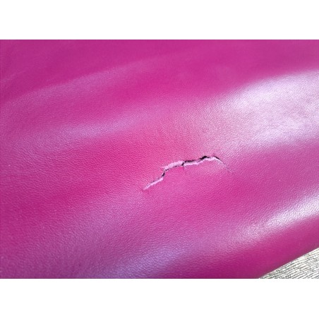 Lot de 2 peaux de cuir d'agneau et de chèvre - Bonnes affaires