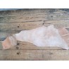 Morceau de cuir de collet de vache végétal - Naturel - Cuir en Stock