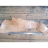 Morceau de cuir de collet de vache végétal - Naturel - Cuir en Stock
