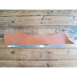 Morceau de collet tannage végétal lisse - Cognac