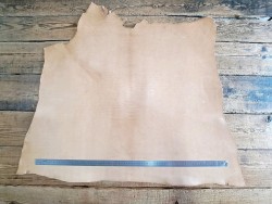 Collet de cuir de vache tannage végétal finition naturelle – A -