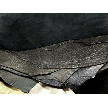 Lot mystère de 3 peaux de cuir – Camaïeu au choix - Cuir en Stock