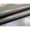 Demi-peau de cuir de veau ferme lisse - Kaki - cuirenstock