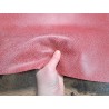 Morceau unique 82x59 - N°2 - Rouge brique - Cuir en Stock