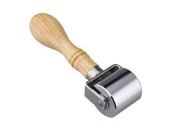 Rouleau métallique pour cuir IVAN – Roulette acier pour aplatir, presser et lisser le cuir - Cuir en Stock