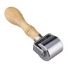 Rouleau métallique pour cuir IVAN – Roulette acier pour aplatir, presser et lisser le cuir - Cuir en Stock