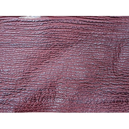 Morceaux de cuir de requin - Bordeaux - Cuirenstock