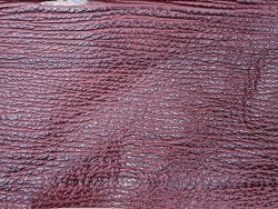 Morceaux de cuir de requin - Bordeaux - Cuirenstock