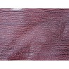 Morceaux de cuir de requin - Bordeaux - Cuirenstock