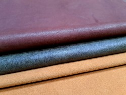 Lot de 3 peaux de cuir stretch - Cuir en Stock