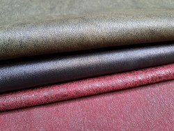 Lot de 3 peaux de cuir stretch - Cuir en Stock