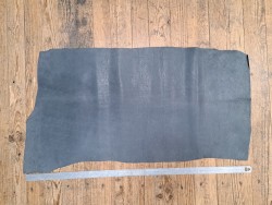 Peau de cuir de porc gris classique - maroquinerie - cuir en stock