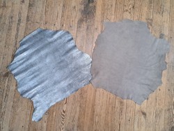 Lot de 2 peaux uniques - Cuir de chèvres - Cuirenstock