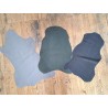 Lot de 3 peaux de cuir stretch - diverses couleurs - Cuir en Stock