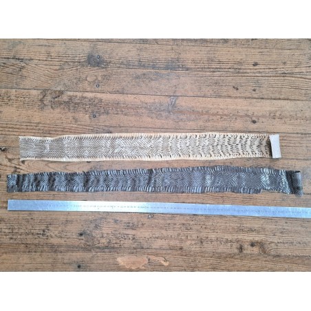 2 peaux de cuir de serpent - F - Cuir en Stock