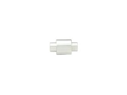 Attache magnétique T pour bracelets - Nickelé - 7mmx17mm - Cuirenstock