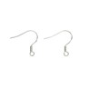 Lot de 2 crochets de Boucles d’Oreilles - Nickelé - Cuirenstock