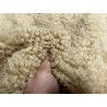 Peau de mouton laine frisée double face - BEIGE - Cuir en Stock