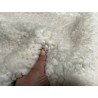 Peau de mouton laine frisée double face - BLANC - Cuir en Stock