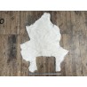Peau de mouton laine frisée double face - BLANC - Cuir en Stock