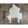 Peau de mouton laine frisée double face - BLANC - Cuir en Stock