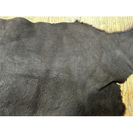 Peau de mouton lainé - CHOIX ÉCART - E - Cuir en Stock