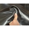 Peau de cuir de veau BOX lisse - tannage ferme - noir - Cuir en Stock