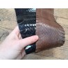 2 peaux de cuir de serpent - A - Cuir en Stock