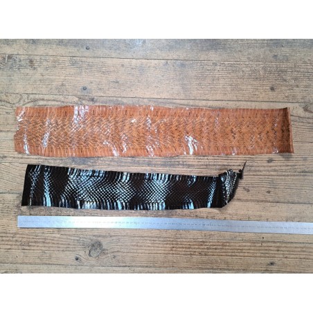 2 peaux de cuir de serpent - D - Cuir en Stock