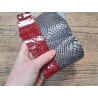 2 peaux de cuir de serpent - E - Cuir en Stock