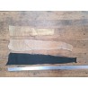 3 peaux uniques - Saumon - A - Cuir en Stock