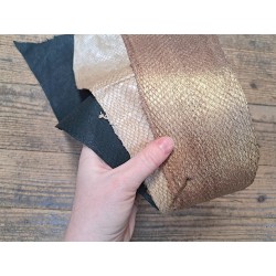 3 peaux uniques - Saumon - A - Cuir en Stock