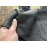 Chutes de cuir d'agneau lainé gris ardoise - Cuir en Stock