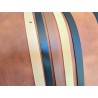 5 bandes de cuir classique ou à effet - 2ème choix