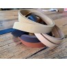 5 bandes de cuir classique ou à effet - 2ème choix