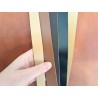 5 bandes de cuir classique ou à effet - 2ème choix