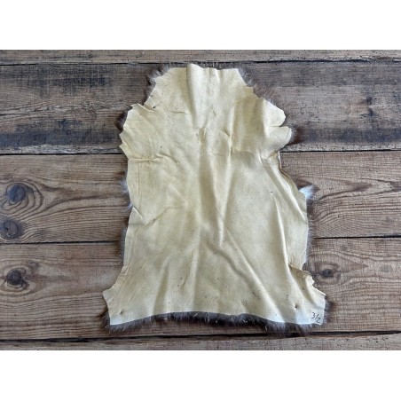 Peau de mouton lainé - CHOIX ÉCART - F - Cuir en Stock